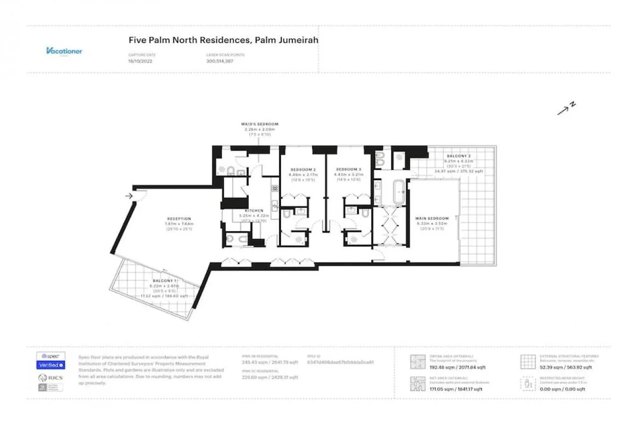 Five Palm North Residences - Vacationer Dubai